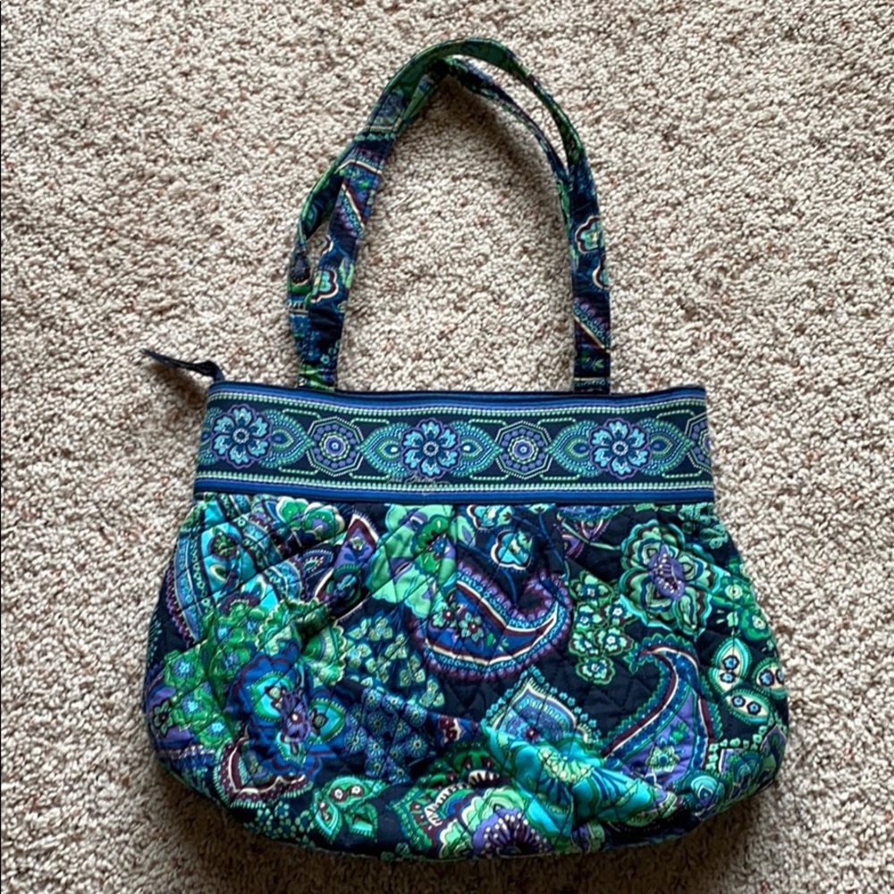 Vera Bradley Cloth Quilted Purse Shoulder Bag